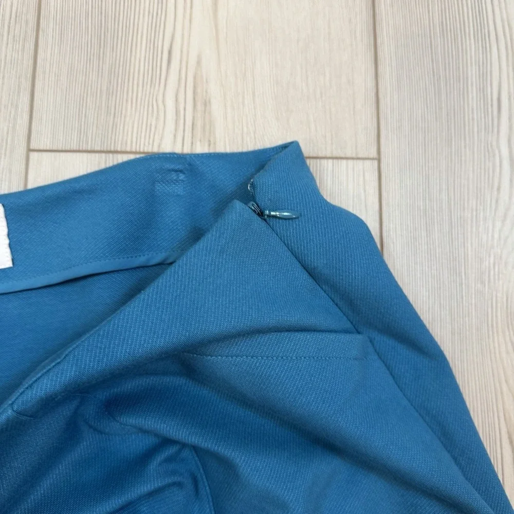 Cabi Skirt Womens‎ 14 Sigourney Pencil Straight Turquoise Office Stretch 3220
